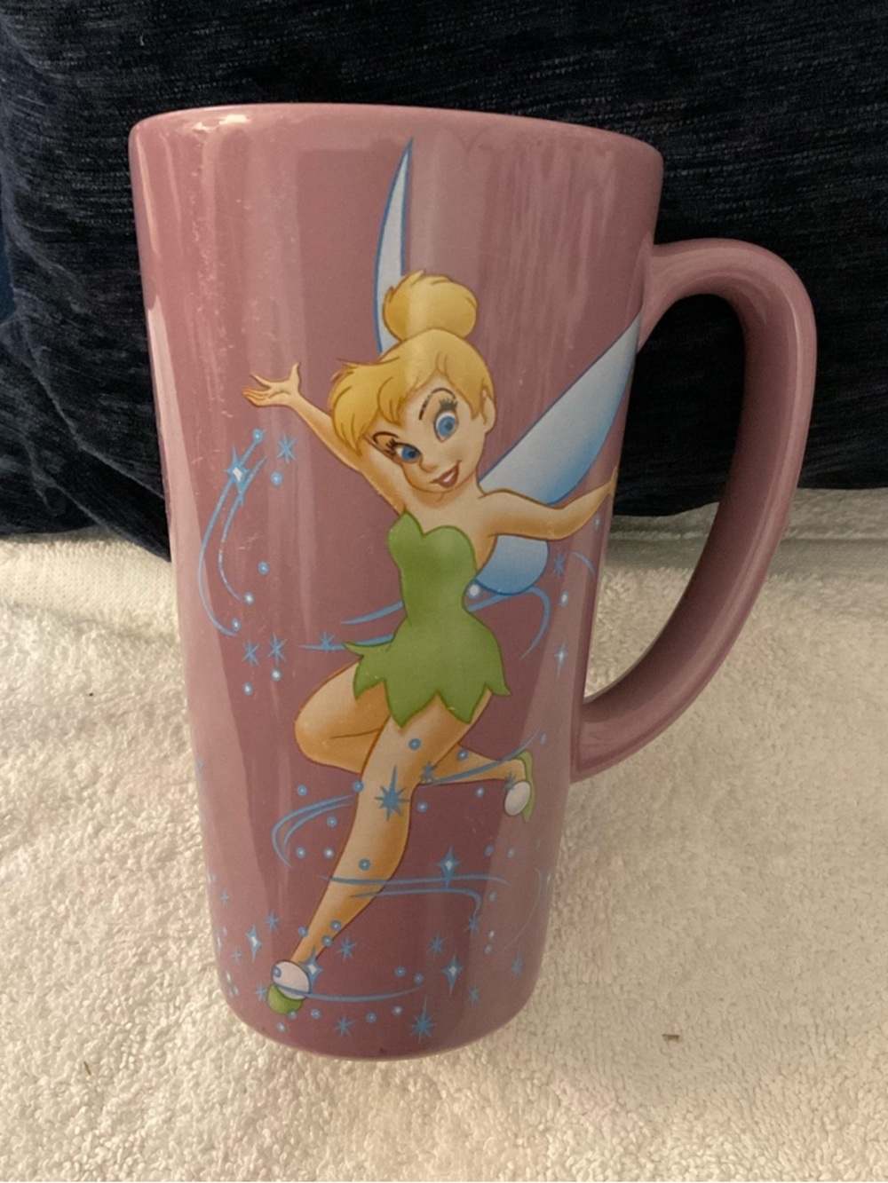 Disney store vintage Tinkerbelle latte mug